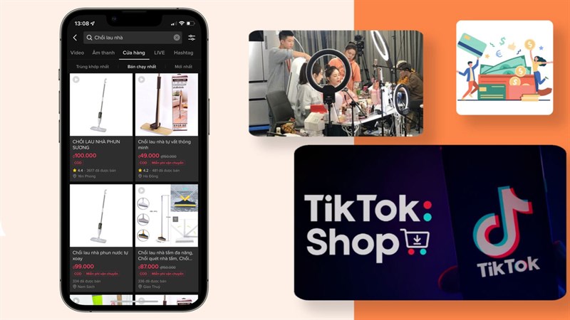 Cách tìm kiếm hàng hoá trên TikTok Shop 