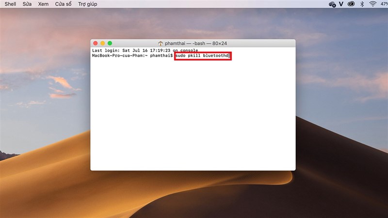cách khắc phục Bluetooth không hoạt động trên MacBook cách khắc phục Bluetooth không hoạt động trên MacBook