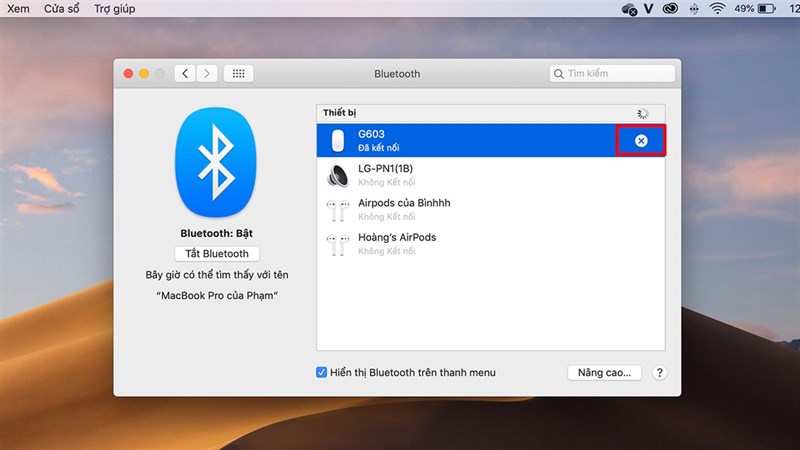 cách khắc phục Bluetooth không hoạt động trên MacBook cách khắc phục Bluetooth không hoạt động trên MacBook