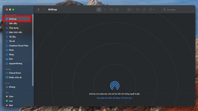 3 cách khắc phục AirDrop không hoạt động trên MacBook