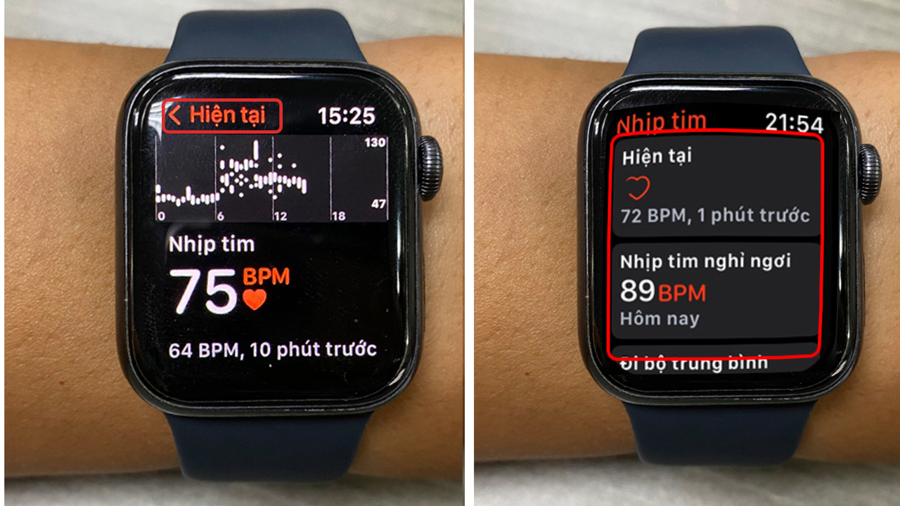 Cách đo nhịp tim trên Apple Watch