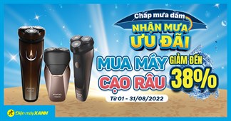 Rẻ như cho! Cuộc chiến săn sale Máy cạo râu giảm cực mạnh đến 40%
