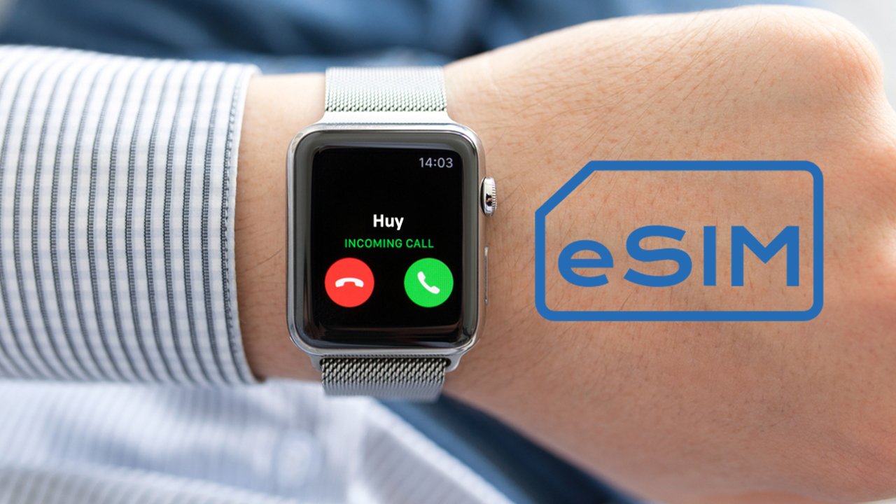 Esim discount apple watch