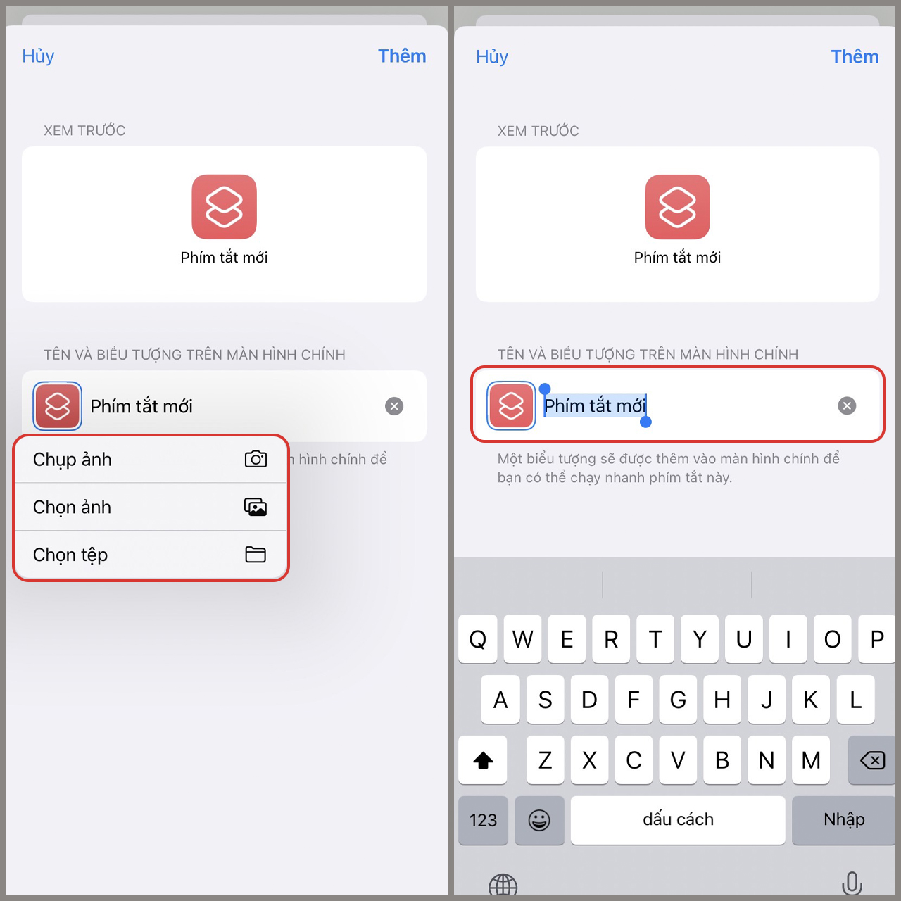 Cách thay đổi biểu tượng ứng dụng trên iPhone Cách thay đổi biểu tượng ứng dụng trên iPhone