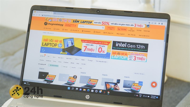 Độ phân giải Full HD với laptop 15.6 inch là một con số mình đánh giá tốt. Độ phân giải Full HD với laptop 15.6 inch là một con số mình đánh giá tốt.