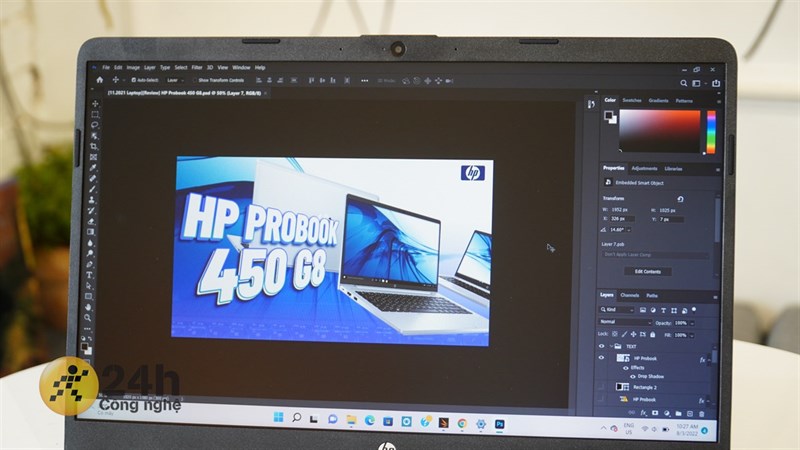 HP 15s fq5078TU còn sử dụng card tích hợp Intel Iris Xe Graphics có thể xử lý các ứng dụng thiết kế đồ họa như Canva, Photoshop, Illustrator,... HP 15s fq5078TU còn sử dụng card tích hợp Intel Iris Xe Graphics có thể xử lý các ứng dụng thiết kế đồ họa như Canva, Photoshop, Illustrator,...