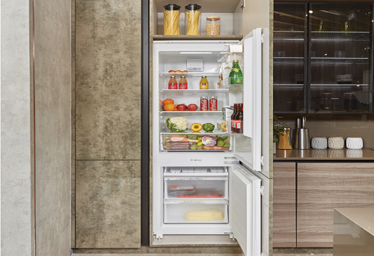 Tủ lạnh âm tường giúp tiết kiệm không gian bếp của bạn