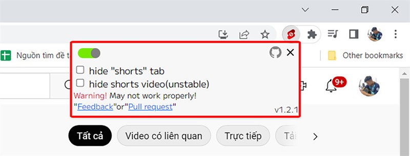 Cách ẩn video YouTube Shorts trên máy tính Cách ẩn video YouTube Shorts trên máy tính