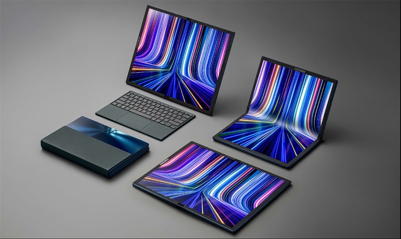 Zenbook 17 Fold OLED ra mắt: Màn hình gập 17.3 inch, chip Intel mới