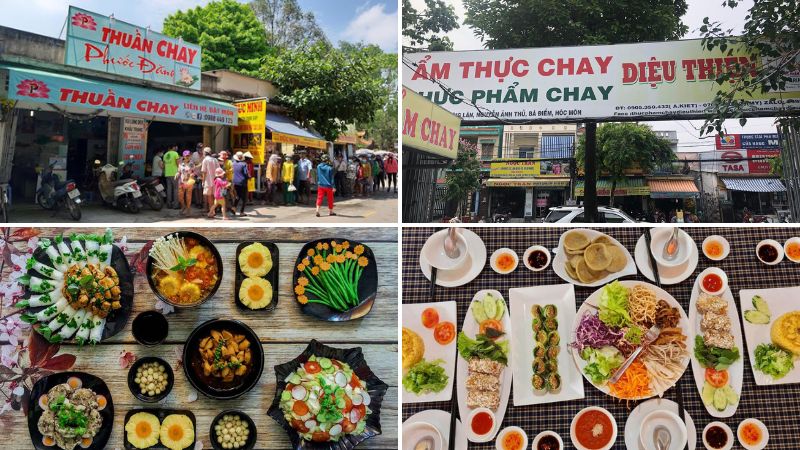 Top 5 quán ăn chay huyện Hóc Môn hot nhất