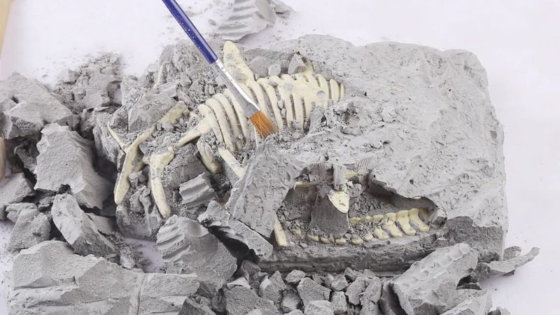 Đu trend đào hóa thạch khủng long cho cuối tuần nhiều thú vị