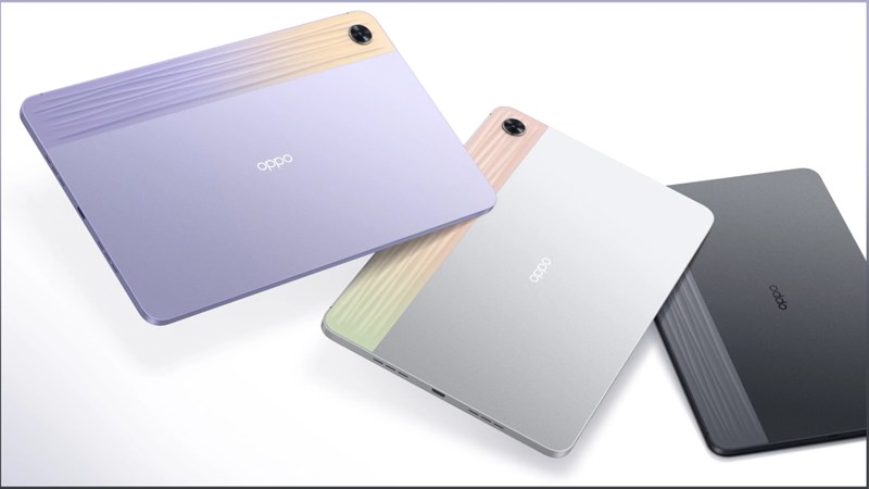 Các phiên bản màu hiện có của OPPO Pad Air