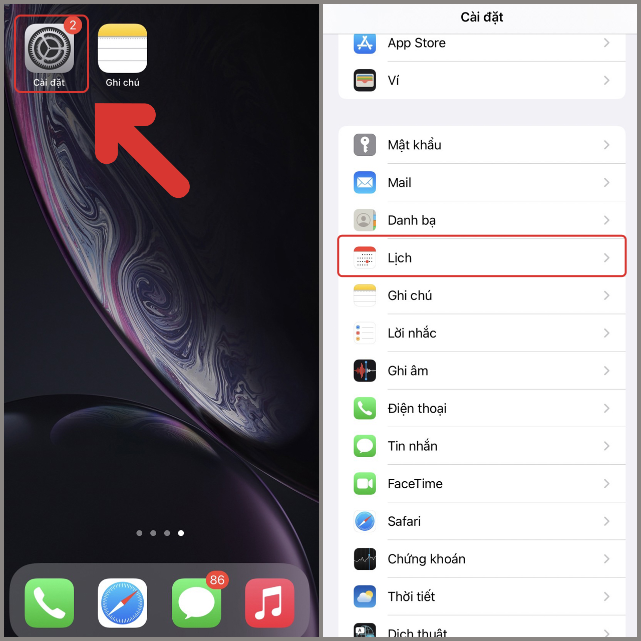 Cách diệt virus lịch trên iphone Cách diệt virus lịch trên iphone