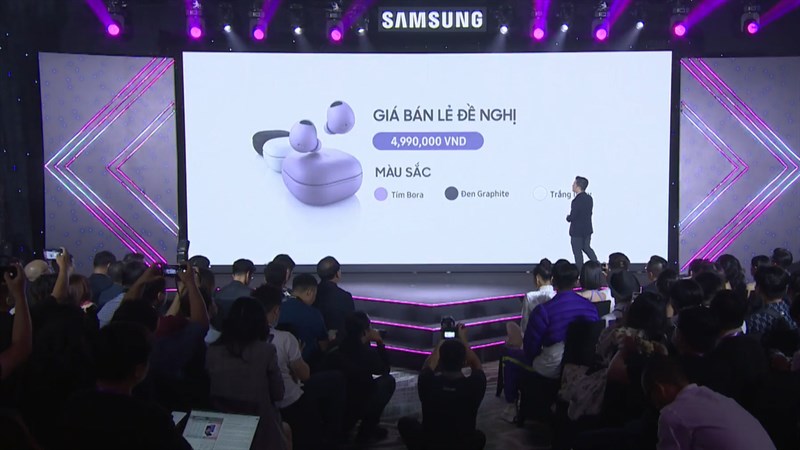 Giá bán của Galaxy Buds2 Pro được công bố tại sự kiện Galaxy Unpacked 2022