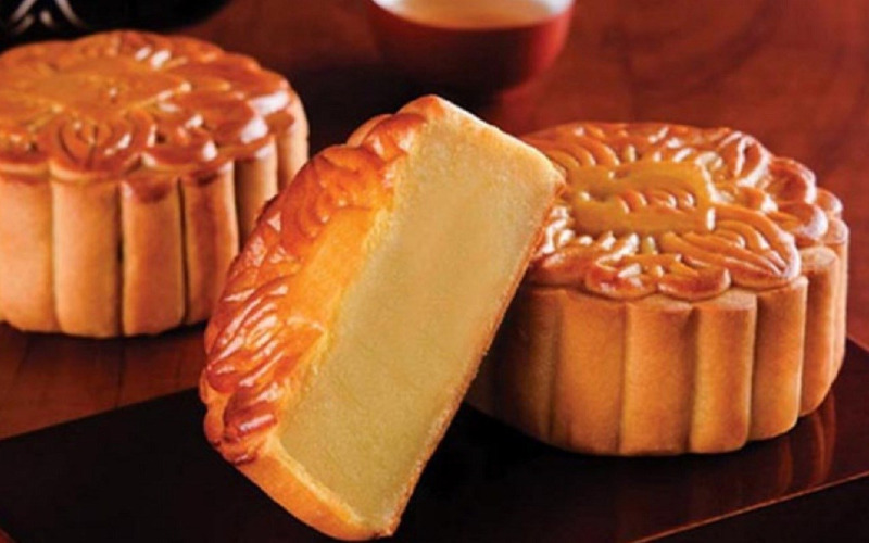 How to make simple moon cake without filling at home