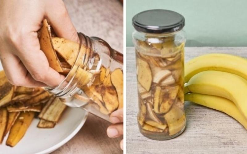 How to make banana essential oil
