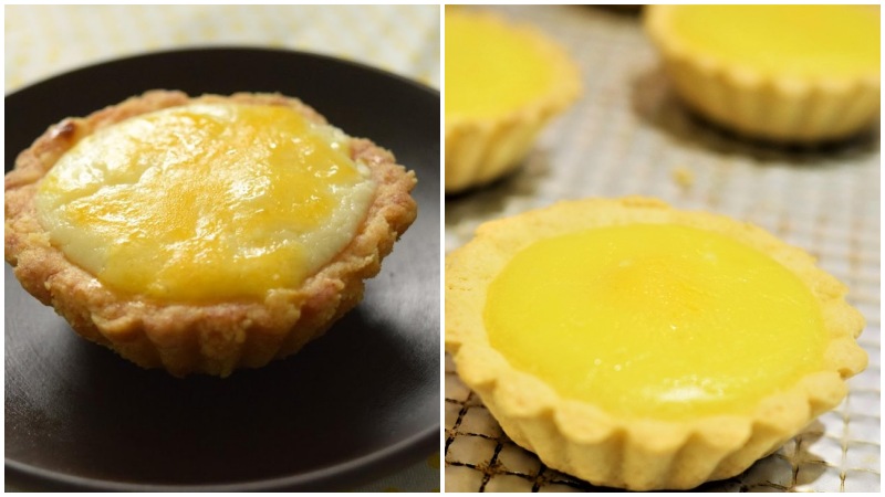 Thành phẩm món bánh tart phô mai