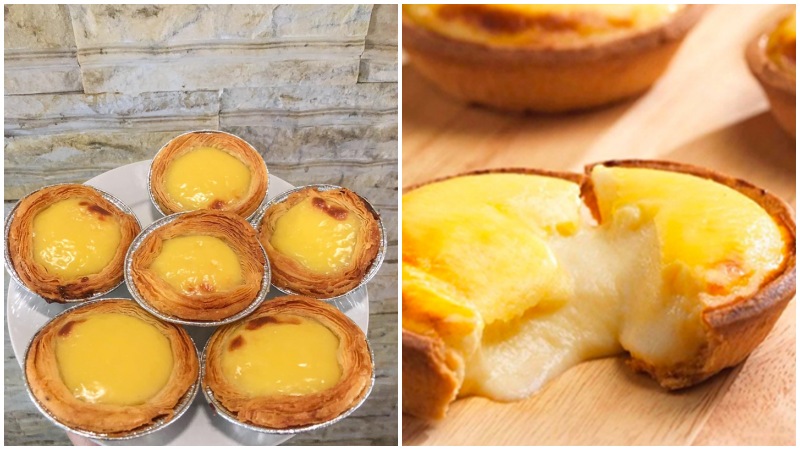 Thưởng thức số bánh tart phô mai Khủng ngậy