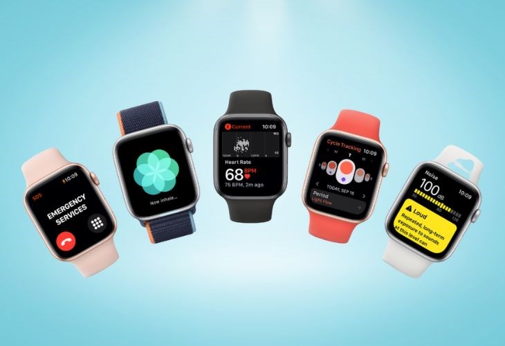 Apple Watch SE có nhiều phiên bản dây đeo silicone