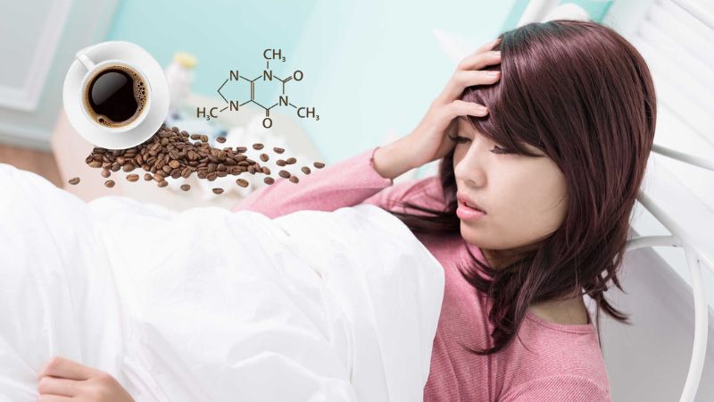 Caffeine có thể kích thích đau nửa đầu