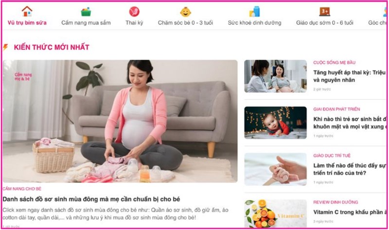 Tổng quan chuyên trang Vũ Trụ Bìm Sữa Tổng quan chuyên trang Vũ Trụ Bìm Sữa