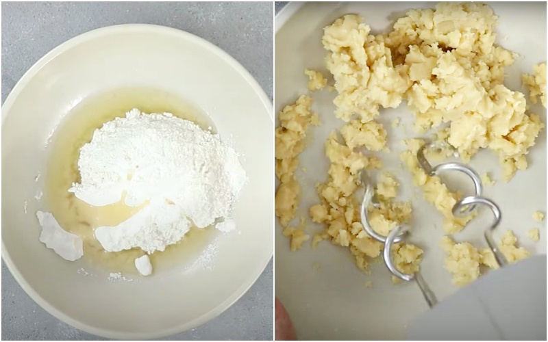 Phần bột dầu bánh Trung thu trứng muối