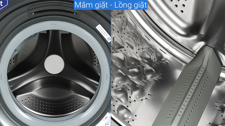 Đánh giá chi tiết máy giặt cửa trước Panasonic dòng FR mới có sấy tiện ích 2kg - Lồng giặt