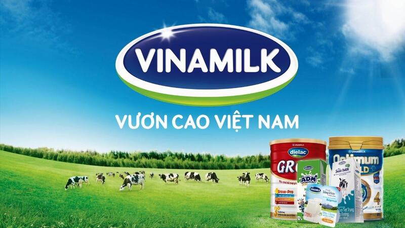 Vinamilk sản xuất các sản phẩm từ sữa