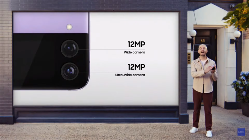Galaxy Z Flip4 có thông số camera khá tương đồng với thế hệ tiền nhiệm.