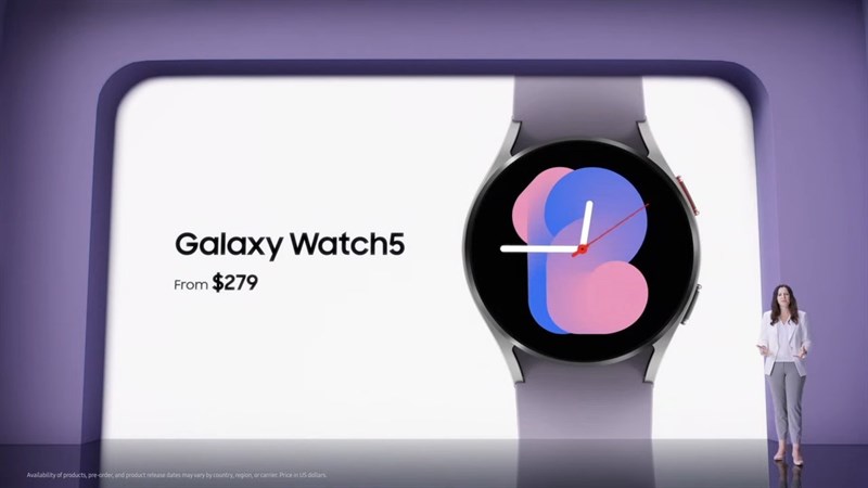 Galaxy Watch5 series chính thức ra mắt