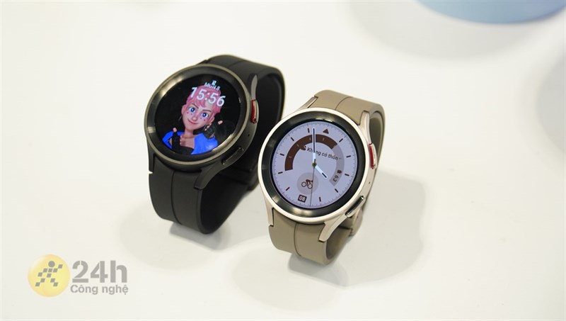 Galaxy Watch5 Pro có 2 tùy chọn màu sắc cá tính Galaxy Watch5 Pro có 2 tùy chọn màu sắc cá tính