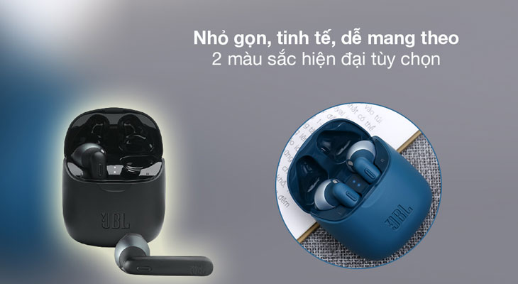 Tai nghe earbud có thiết kế nhỏ gon