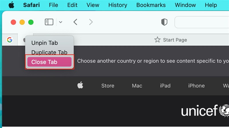 Cách sử dụng tab được ghim trong trình duyệt Safari