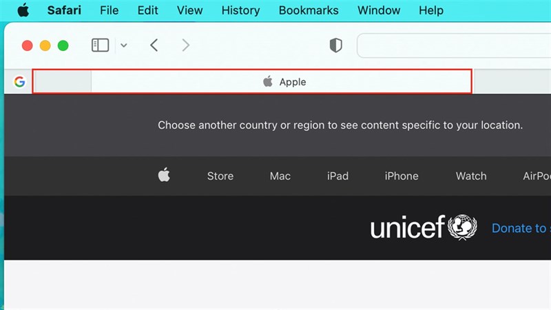 Cách sử dụng tab được ghim trong trình duyệt Safari
