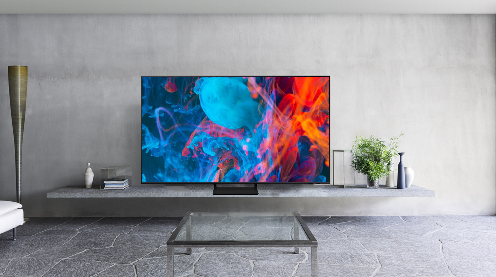 Nên mua tivi màn hình cong hay tivi màn hình phẳng cho phù hợp với gia đình? > Smart Tivi QLED 4K 65 inch Samsung QA65Q60B