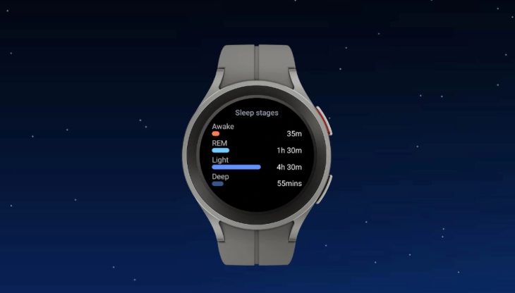 Trên tay Galaxy Watch5 Pro vừa ra mắt của Samsung - thiết kế cổ điển, nhiều tính năng hiện đại > Tính năng huấn luyện viên giấc ngủ