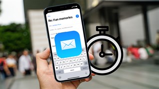 Cách cài đặt giờ gửi mail trên iPhone cực đơn giản, vậy là từ giờ không lo bỏ lỡ bất kỳ lịch trình nào nữa