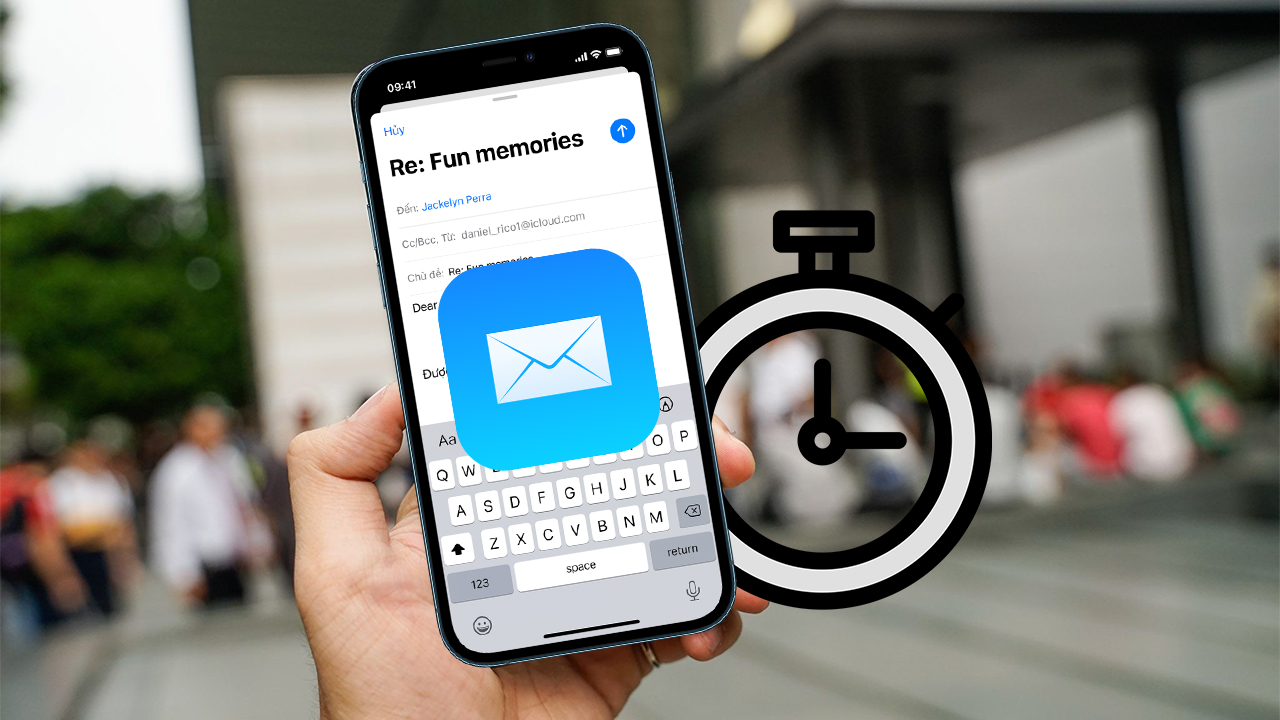 Cách cài đặt giờ gửi mail trên iPhone giúp bạn luôn đúng giờ giấc