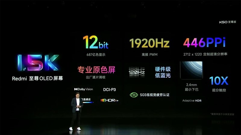 Ấn tượng đầu tiên Redmi K50 Extreme Edition: Dùng Snap 8+ Gen 1