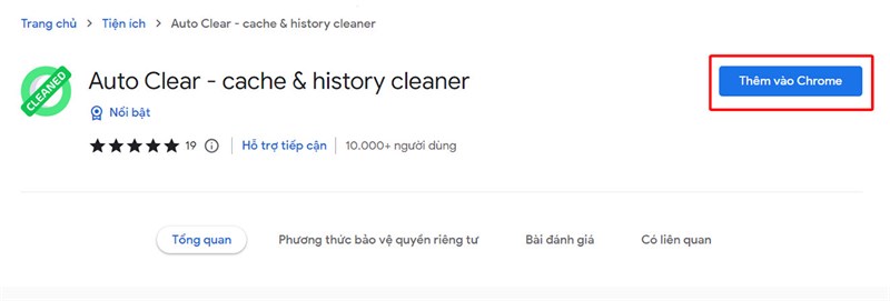 Cách xóa nhanh dữ liệu duyệt web trên Chrome