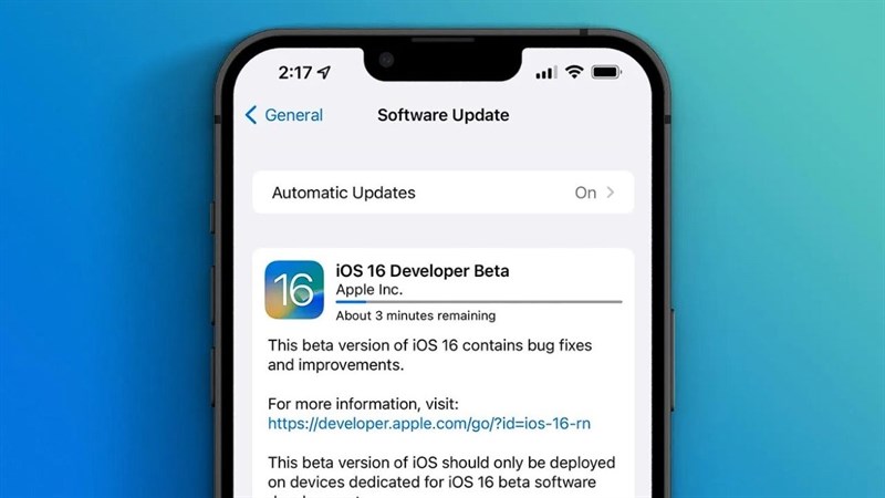 Apple \'xoá sổ\' các trang web chia sẻ iOS 16 dành cho nhà phát triển