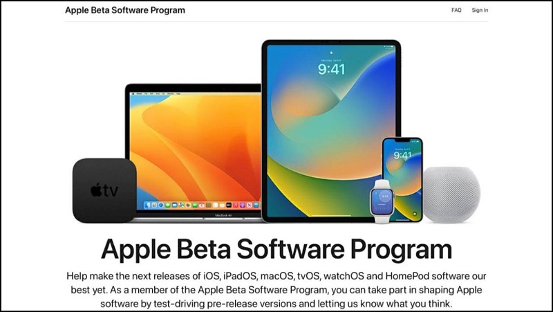 Apple Beta Program