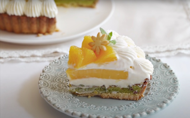 Bánh tart cam phô mai thơm ngon khó cưỡng