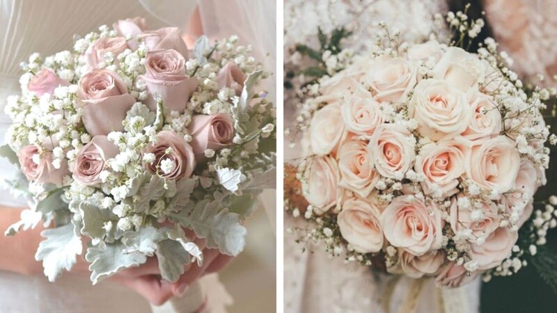 Hoa baby thường dùng làm bó hoa cầm tay của cô dâu