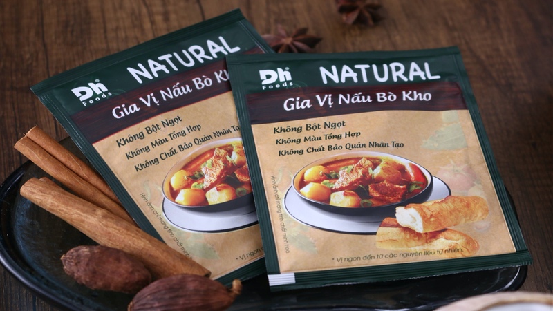 Gia vị nấu bò kho của Dh Foods