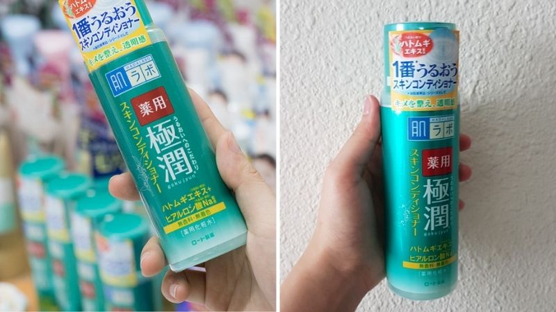 Loại toner Hada Labo Gokujyun Medicated Skin Conditioner dành cho da khô Loại toner Hada Labo Gokujyun Medicated Skin Conditioner dành cho da khô