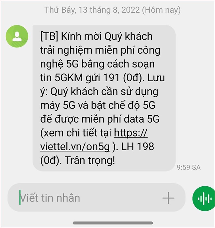 Viettel mở chương trình trải nghiệm 5G miễn phí. Bạn đã biết cách đăng ký chưa?