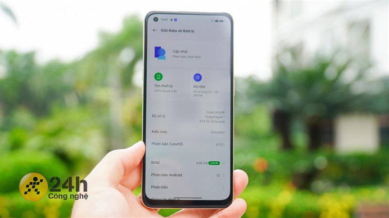 Trên tay OPPO Reno8 Z 5G tại Việt Nam