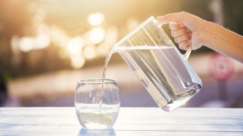 Uống nhiều nước rất tốt cho bệnh nhân viêm amidan