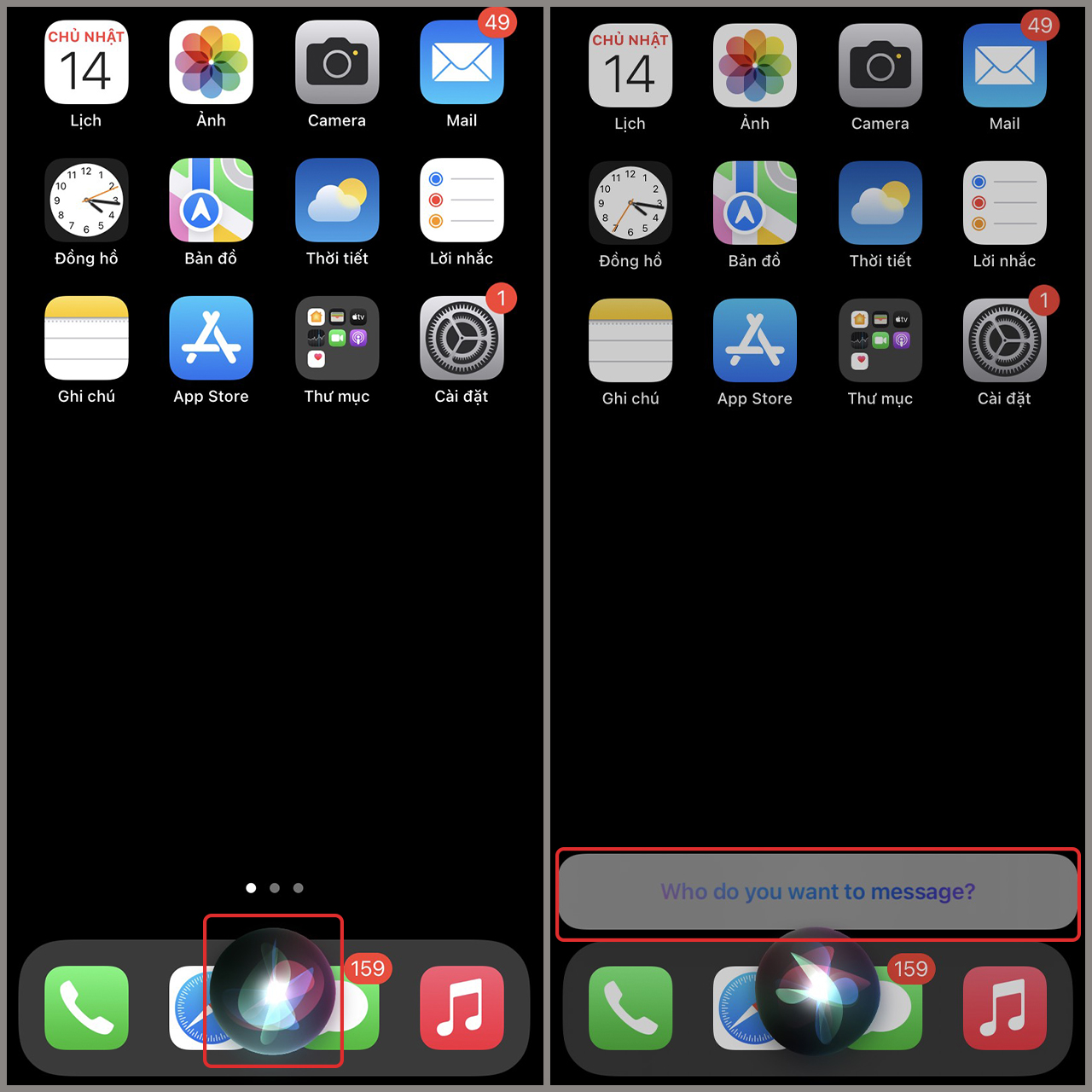 Cách gửi tin nhắn thoại bằng Siri trên iPhone